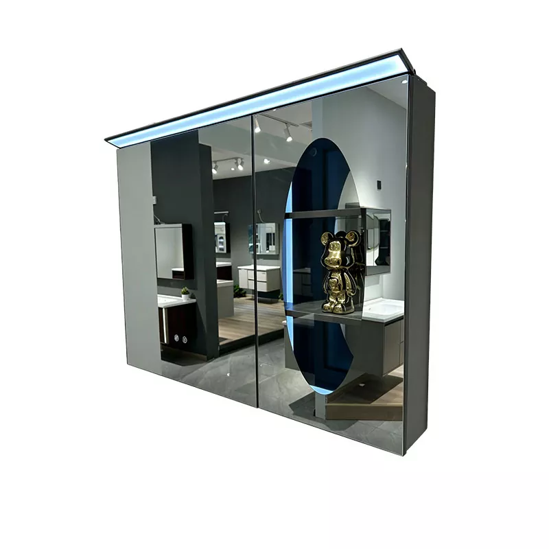 Anti-Fog Bathroom Mirror Cabinet