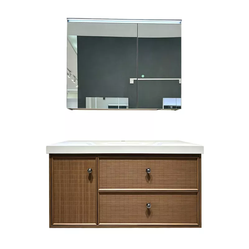 Large Multi-Layer Solid Wood Bathroom Vanity