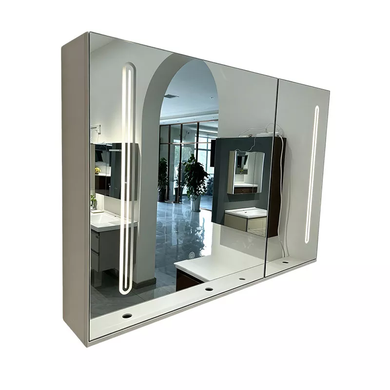 Touch Sensor Bathroom Mirror Cabinet
